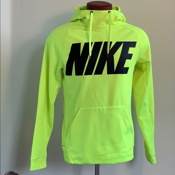Nike Other - Nike THERMA-FIT Fleece Lined Neon Yellow Size S